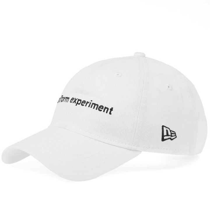 Photo: Uniform Experiment x New Era 9Twenty Logo Cap White