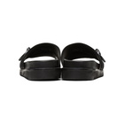 Toga Virilis Black Buckle Sandal