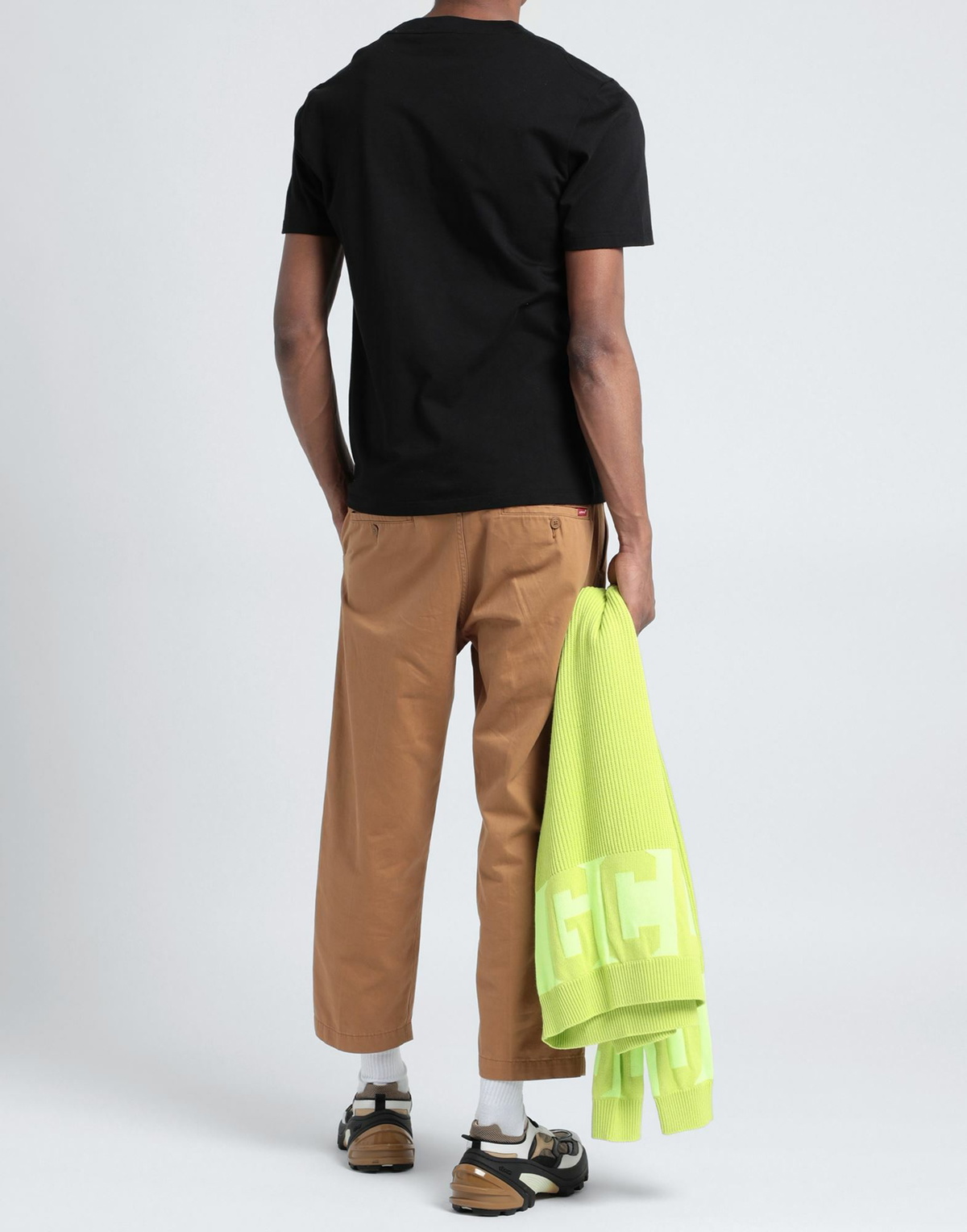 Gcds Mens T-shirt in Black