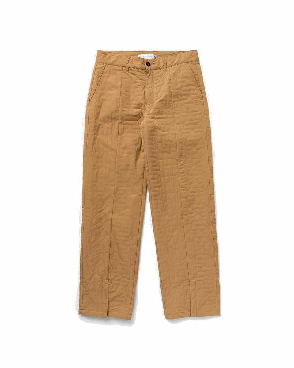 Photo: Honor The Gift H Quilted Pant Brown - Mens - Casual Pants