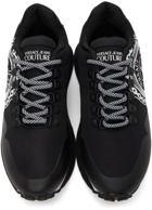Versace Jeans Couture Black Spyke Logo Sneakers