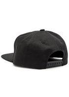 Saint Mxxxxxx Logo-embroidered Cotton cap - Black - One Size