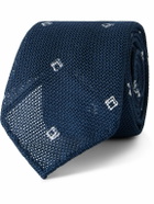 Sid Mashburn - 8cm Printed Cotton-Mesh Tie