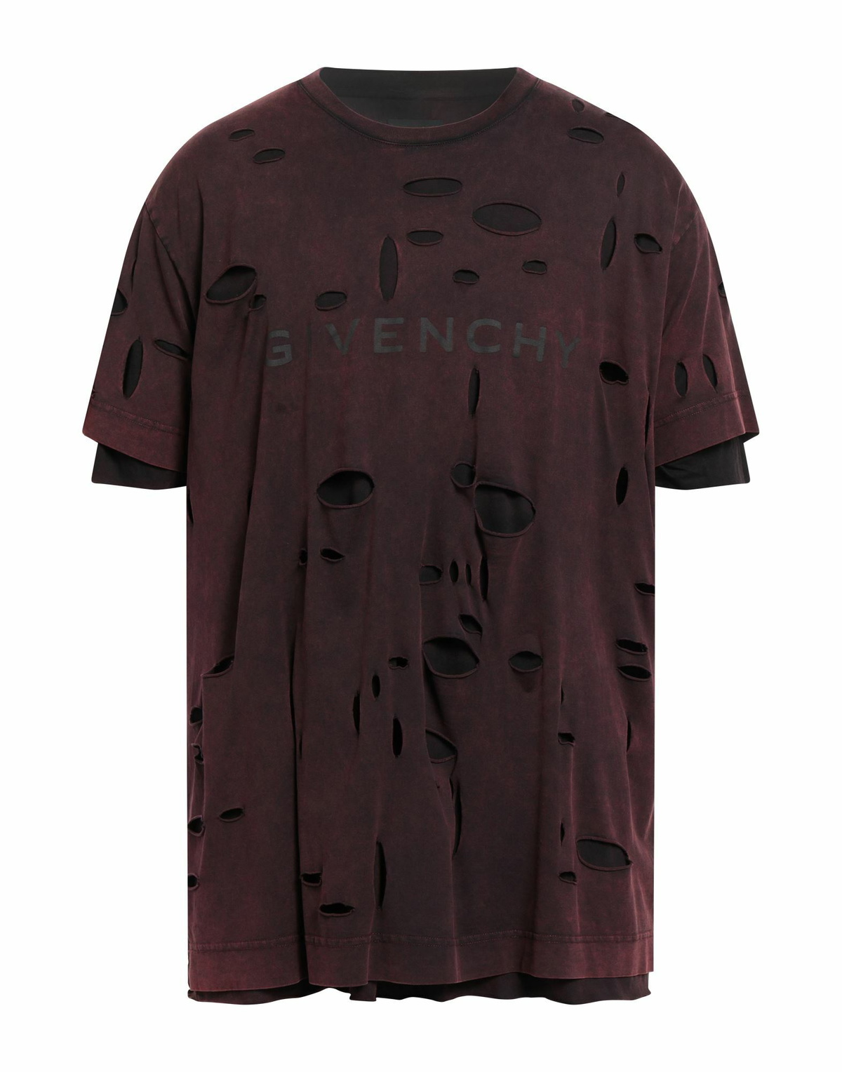 Givenchy Mens T-shirt Plum