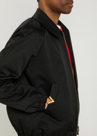 Valentino Garavani Vlogo Cotton Jacket Black