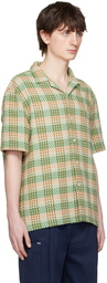 Drôle De Monsieur Brown & Green 'La Chemise Fantaisie' Shirt