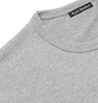 Acne Studios - Nash Logo-Appliquéd Cotton-Jersey T-Shirt - Gray