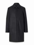 Sunspel - Boiled Wool-Blend Coat - Blue