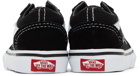 Vans Baby Black & White Old Skool Sneakers