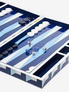 Jonathan Adler Blue Sorrento Backgammon Set