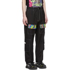 GCDS Black Acid Trousers