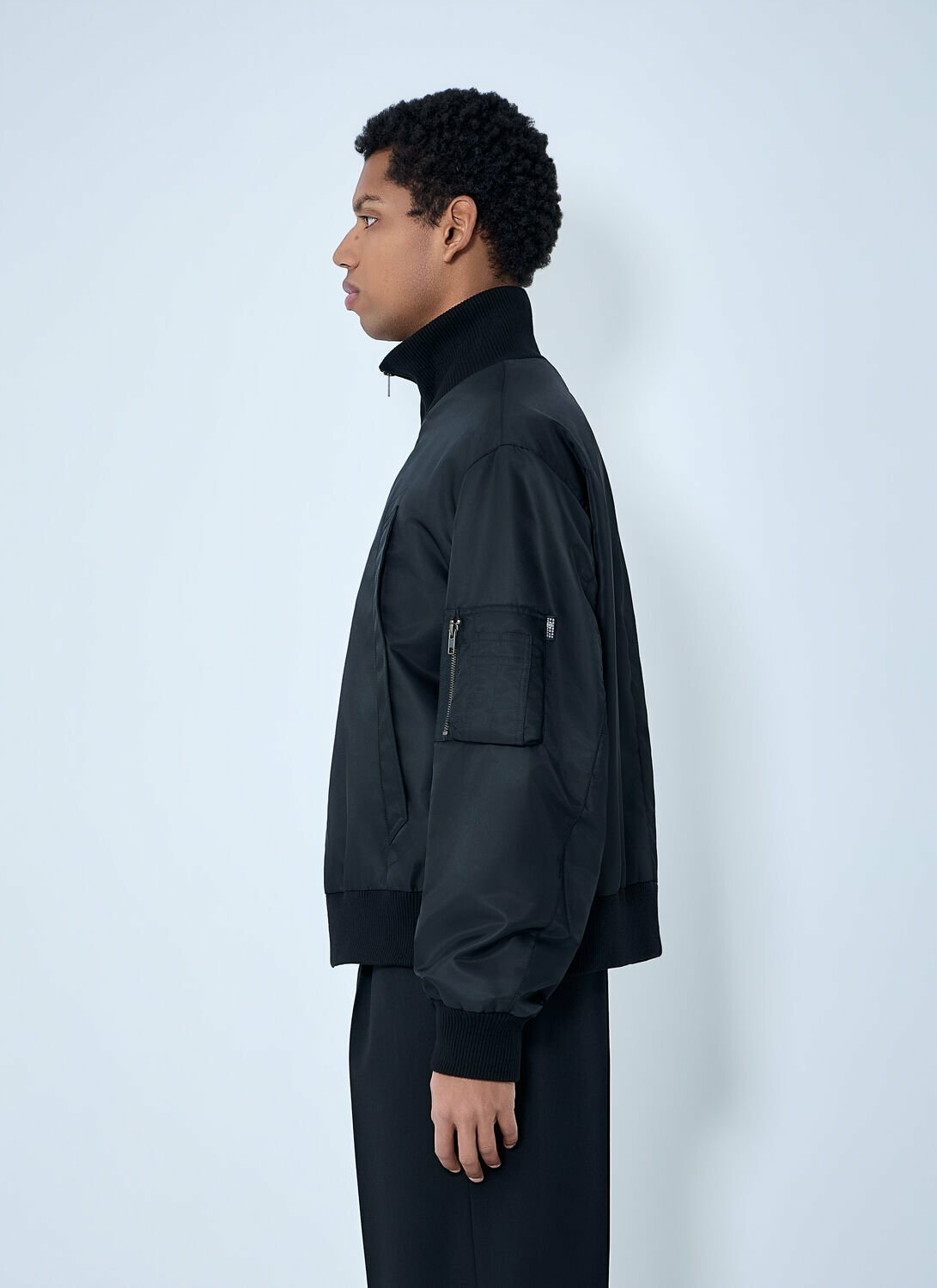MM6 Maison Margiela High-Collar Bomber Jacket