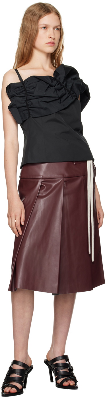 Renaissance Renaissance Black Thea Bustier Blouse