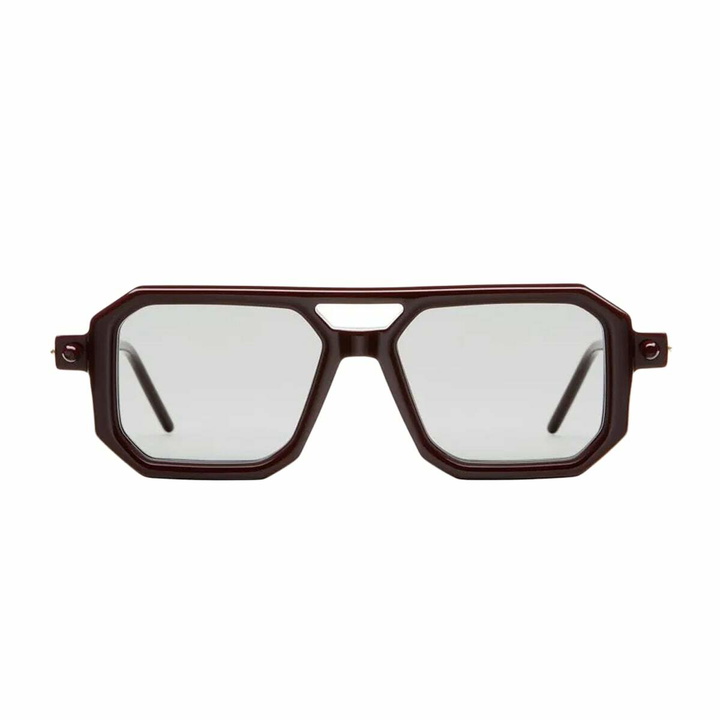 Photo: Kuboraum Maske P8 Dr Dark Red/ Ivory Glasses