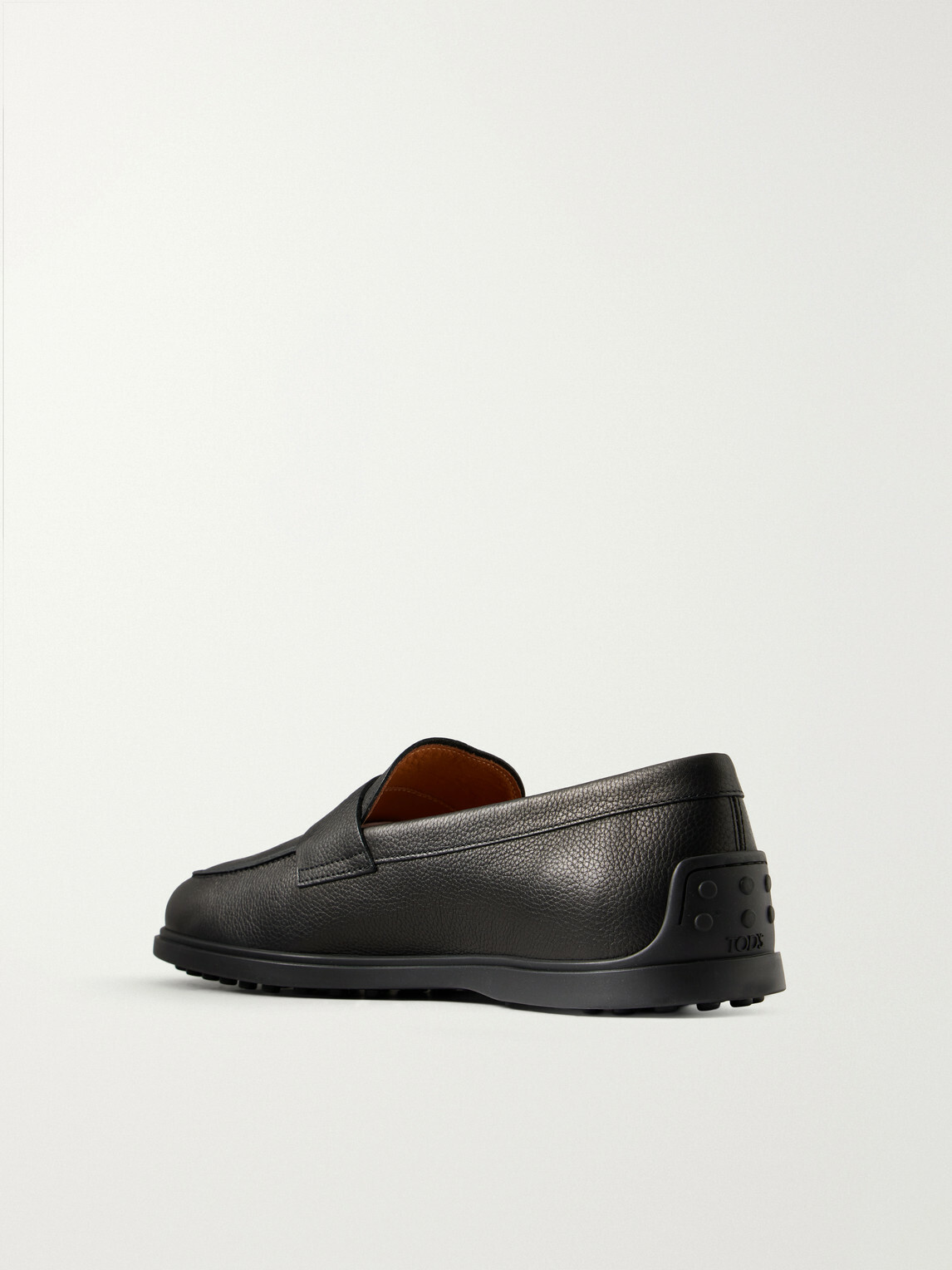 Tod's - Full-Grain Leather Penny Loafers - Black