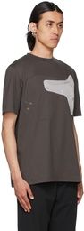 HELIOT EMIL Grey Pocket T-Shirt