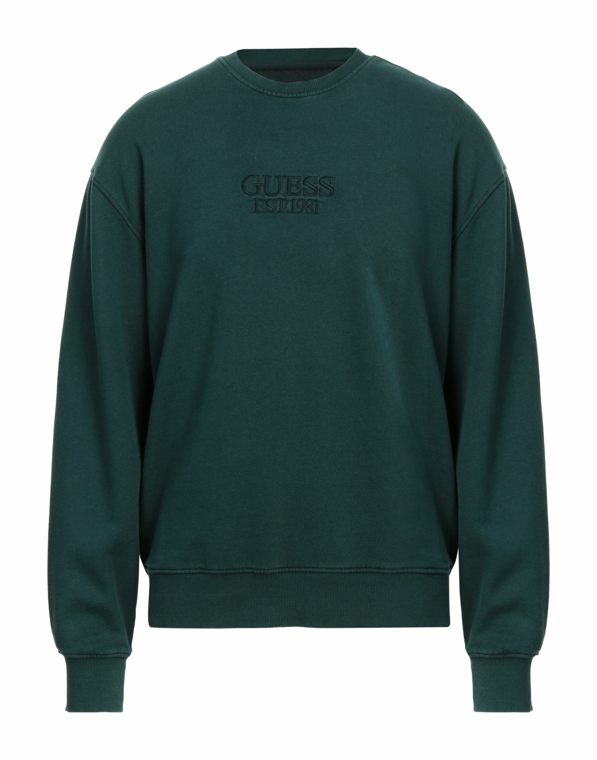 Guess Mens Sweatshirt Dark in Green