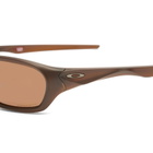 Oakley Terraforma Sunglasses in Matte Rootbeer/Prizm Tungsten Polarized 