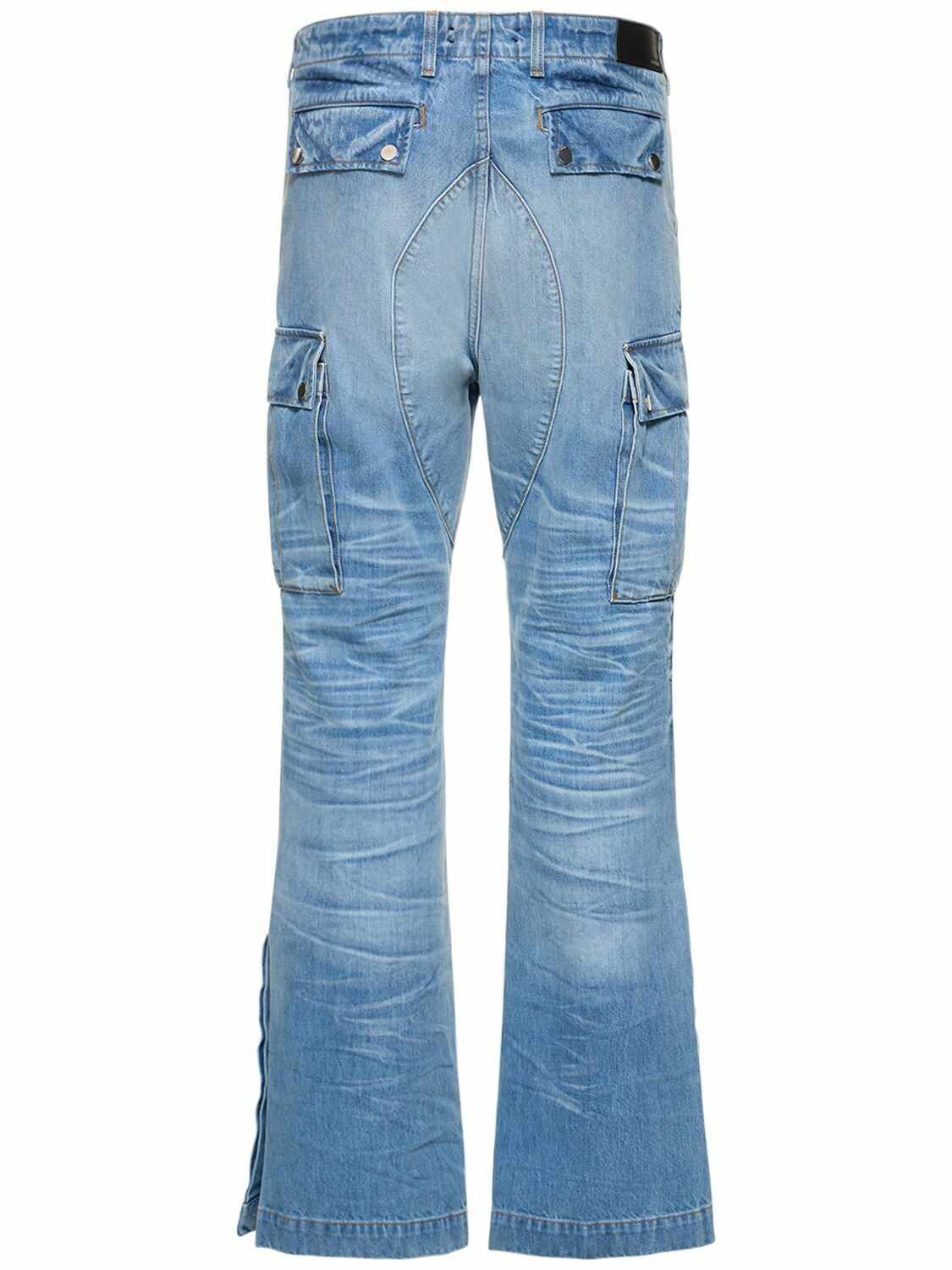 【関税&送料込】Amiri Jeans Baggy Cargo In Denim Blue PS24WDF016DE_O_AMIRI-230.