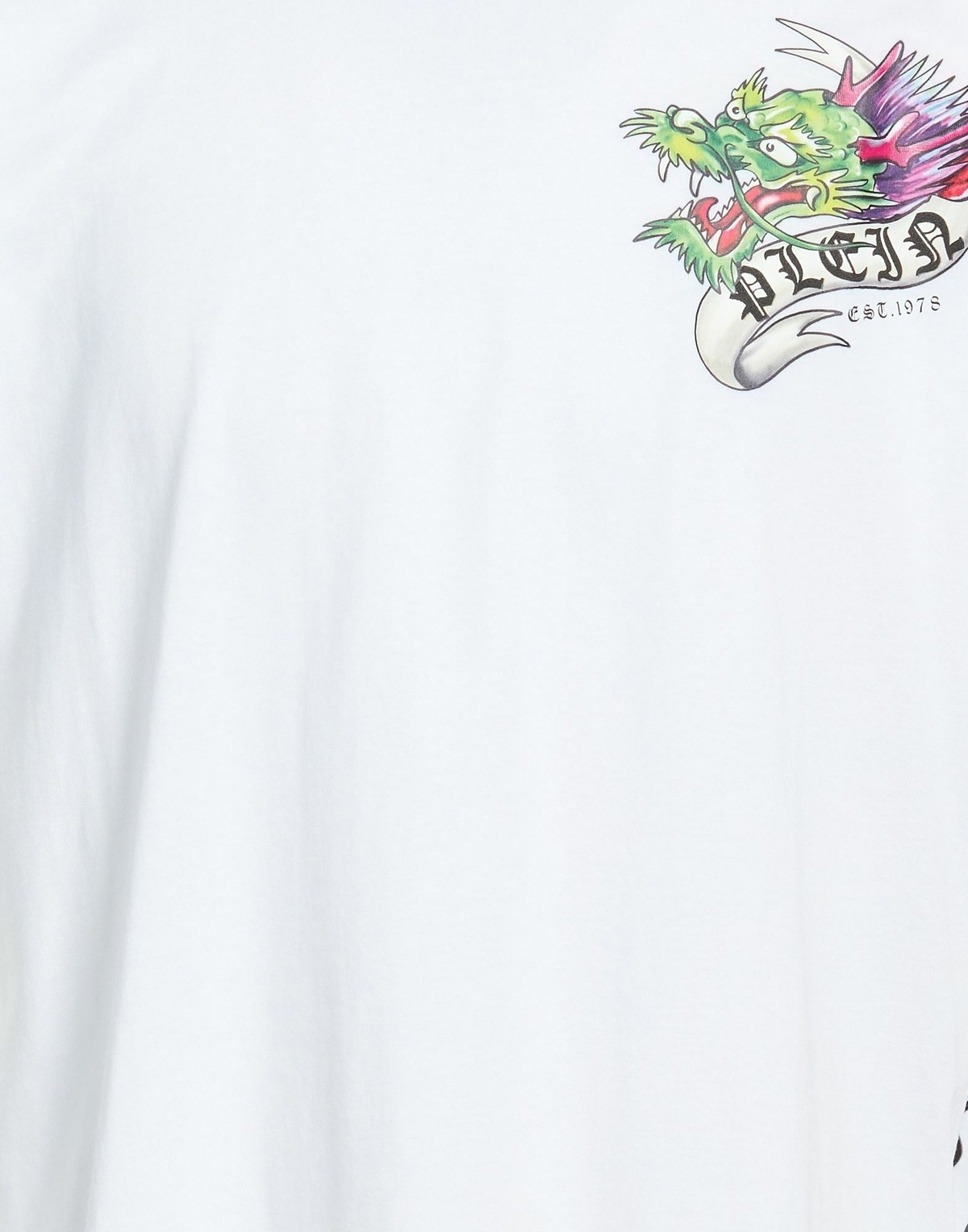 Philipp Plein Mens T-shirt in White