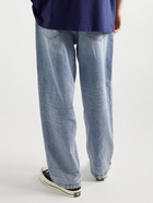 Acne Studios - 1991 Toj Wide-Leg Belted Distressed Jeans - Blue