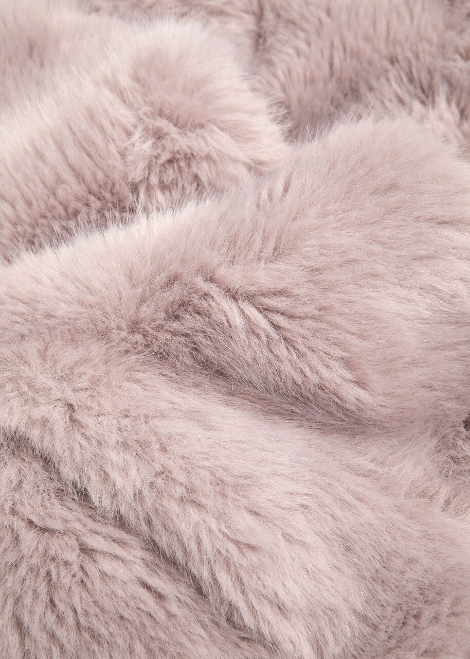 Stand Studio Halle Faux fur Jacket Light Pink