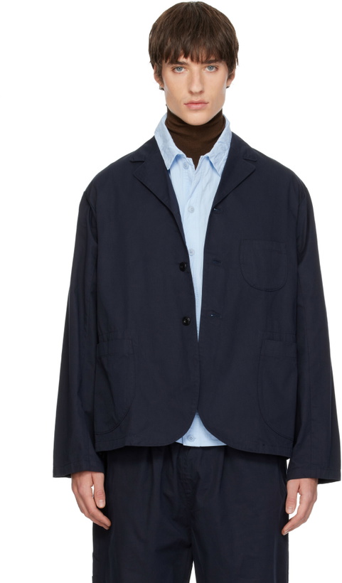 Photo: Ordinary Fits Navy Chino Uniform Jacket