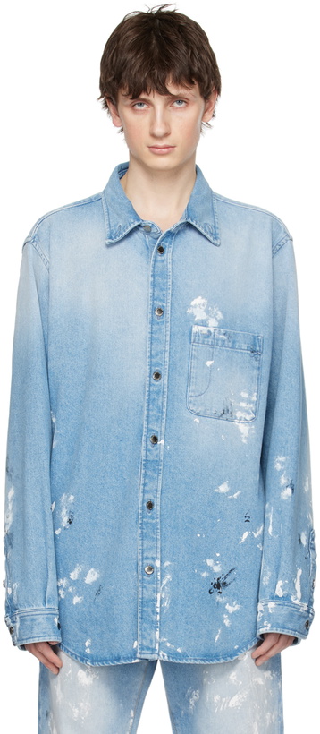 Photo: DARKPARK Blue Victor Denim Shirt