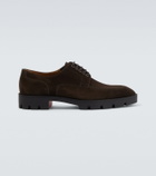 Christian Louboutin Davisol Lion suede Derby shoes