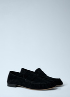 The Row Suede Loafers