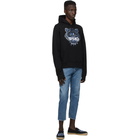 Kenzo Black Classic Tiger Hoodie