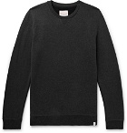 Derek Rose - Devon Mélange Loopback Cotton-Jersey Sweatshirt - Men - Charcoal
