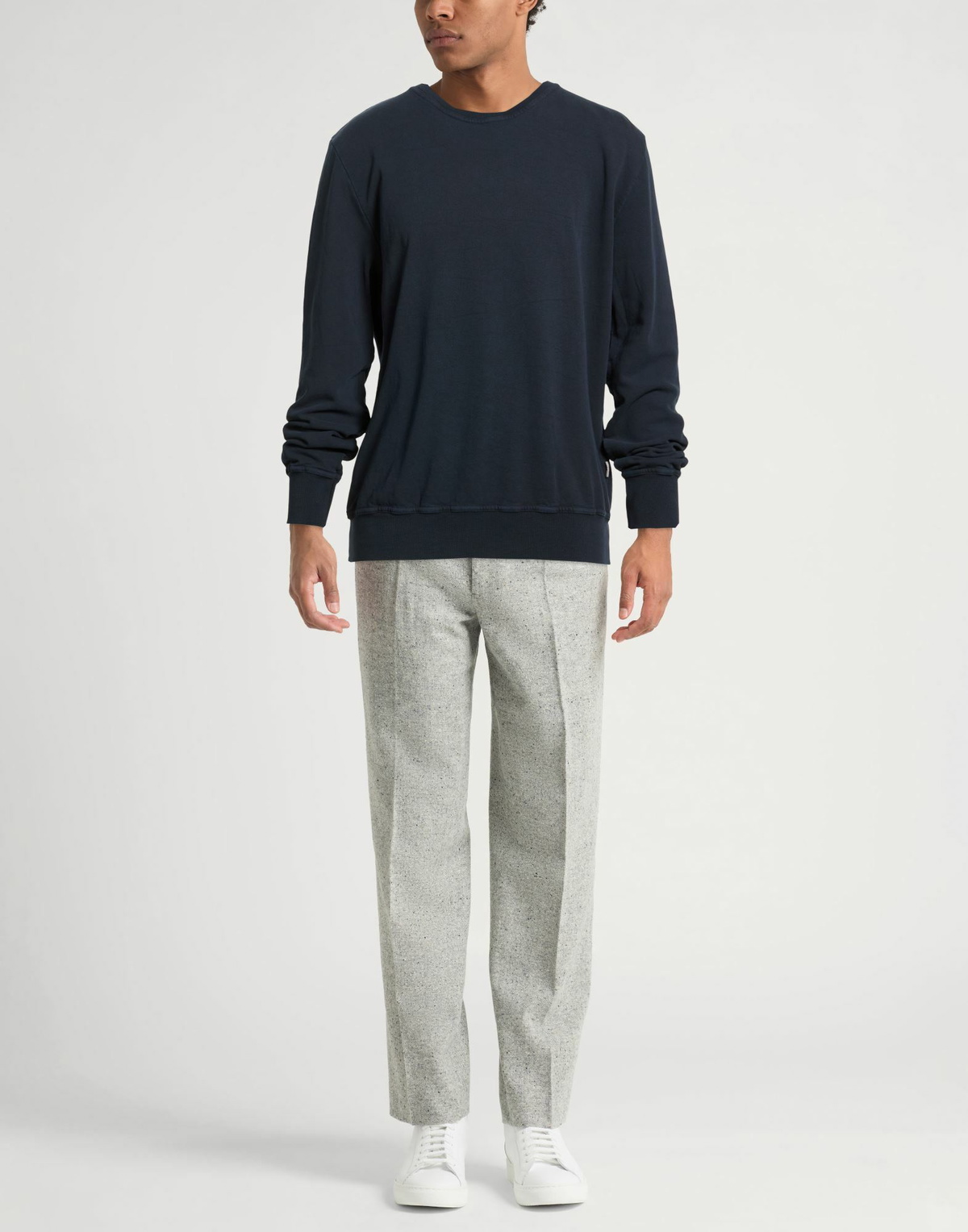 Crossley Mens Sweatshirt in Navy