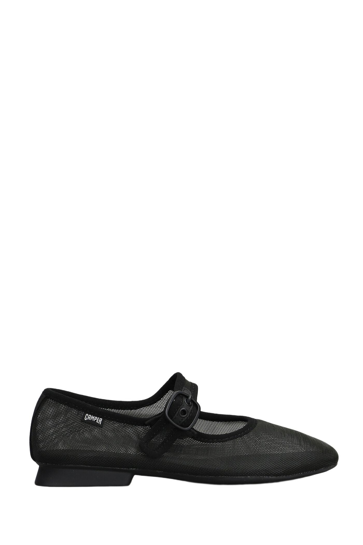 Camper Casi Myra Ballet Flats In Black Fabric
