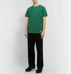 AFFIX - Logo-Print Cotton-Jersey T-Shirt - Green