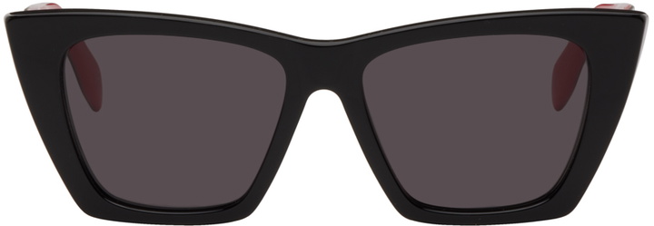 Photo: Alexander McQueen Black Selvedge Sunglasses