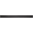 Saint Laurent Black Leather Monogramme Belt