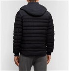 Z Zegna - Slim-Fit Quilted Shell Hooded Down Jacket - Blue
