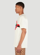 Gucci - Interlocking G Print T-Shirt in White