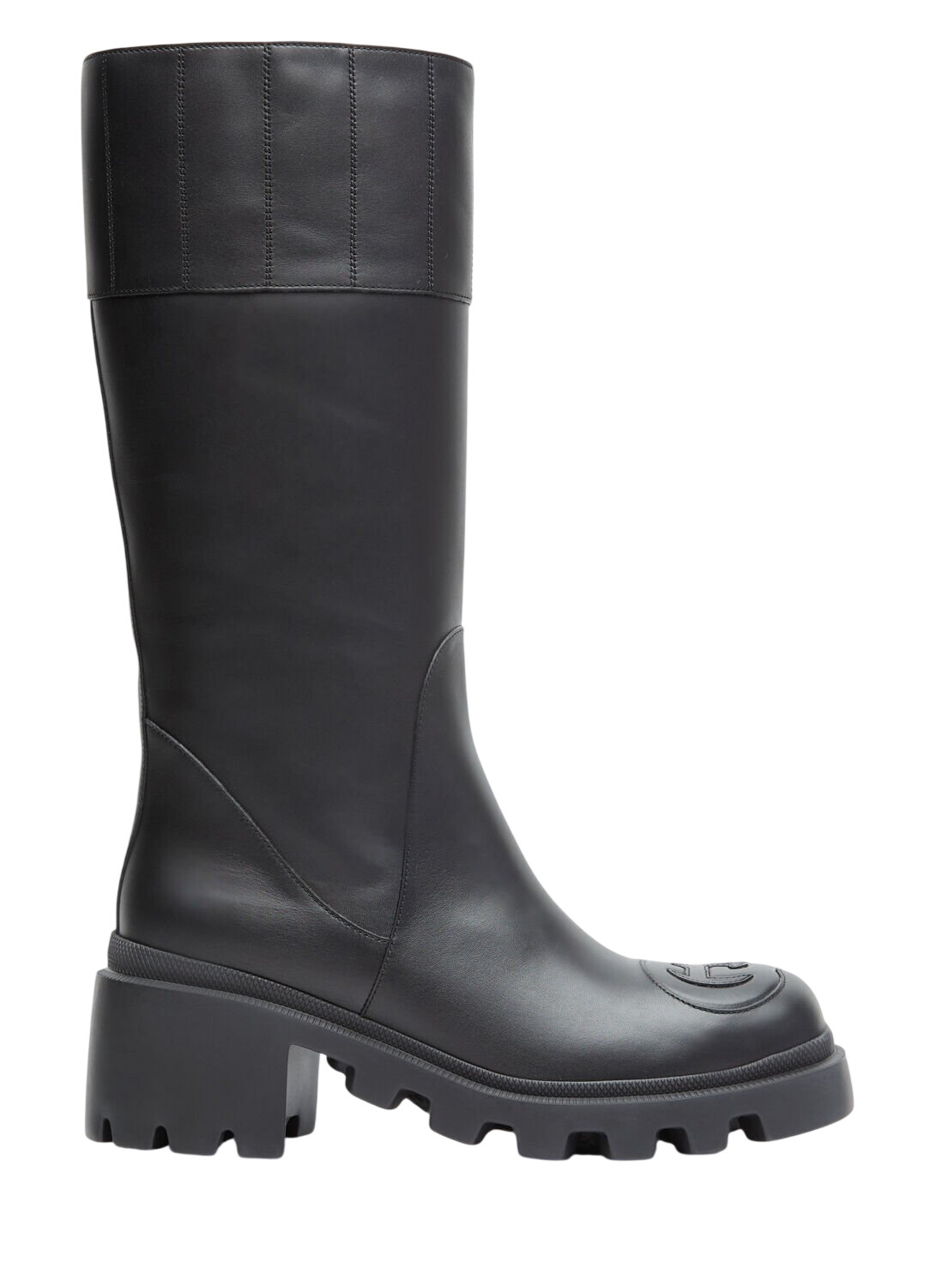Gucci Black GG Quilted Boots Gucci