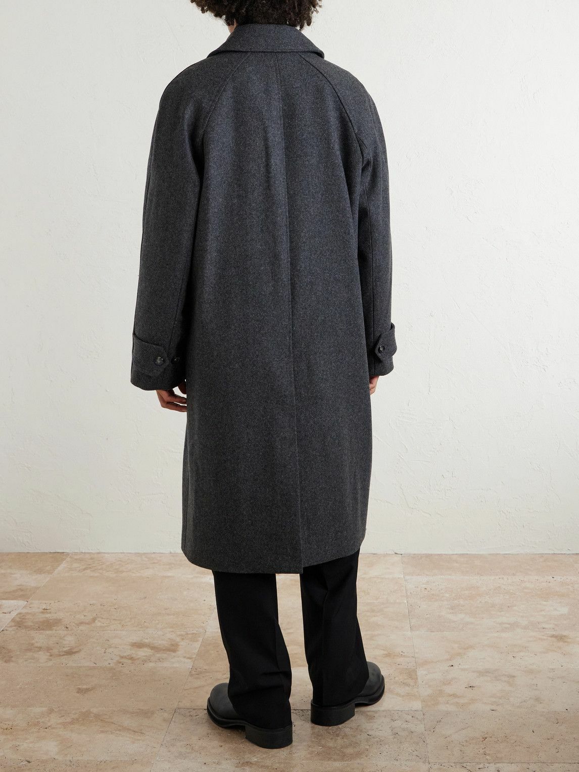 ジャケット・アウター A.P.C. gray wool balmacaan coat A.P.C. - Wool Coat - Gray A.P.C.