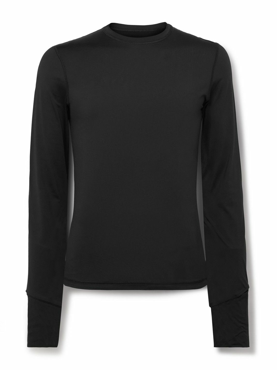 Aztech Mountain - Next To Skin Logo-Appliquéd Stretch-Jersey Ski Base Layer - Black