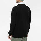 Comme des Garçons Play Men's Double Heart Cardigan in Black