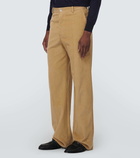 Bottega Veneta Cotton corduroy straight pants