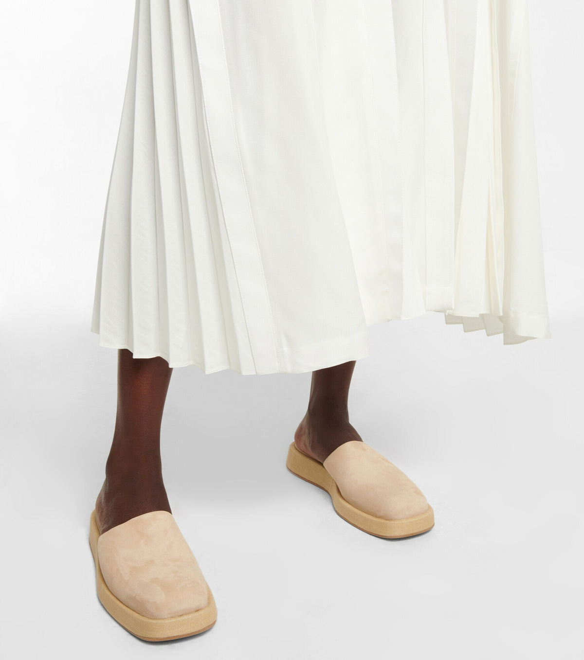 Gia Borghini - Gia/Rhw Rosie 15 suede slippers