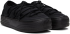 Palm Angels Black Snow Puffed Sneakers