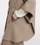 Loro Piana Belted cashmere cape