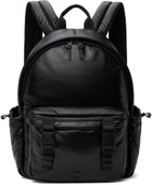 AMI Paris Black Ami De Coeur Backpack