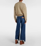 Chloé Logo cotton fleece sweatshirt