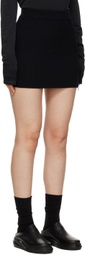 1017 ALYX 9SM Black Zip Miniskirt